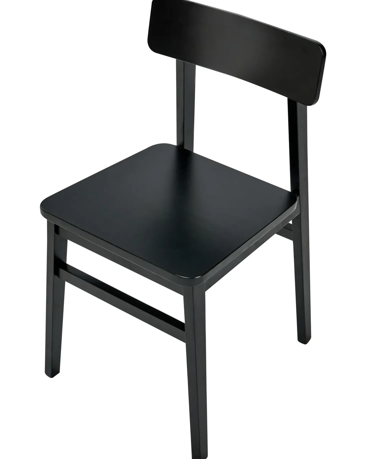 Set di 2 sedie da pranzo GORRE Legno Nero