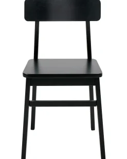 Set di 2 sedie da pranzo GORRE Legno Nero