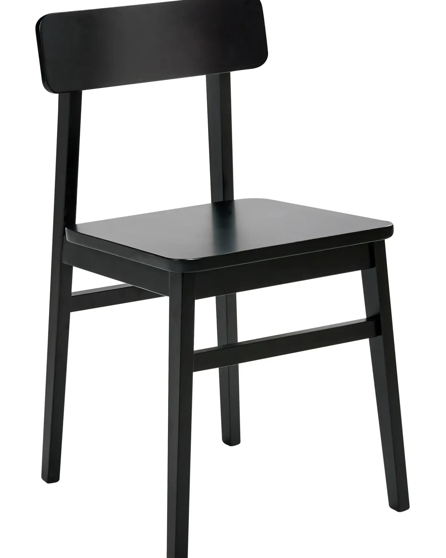 Set di 2 sedie da pranzo GORRE Legno Nero