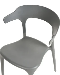 Set di 8 sedie da pranzo GUBBIO Grigio