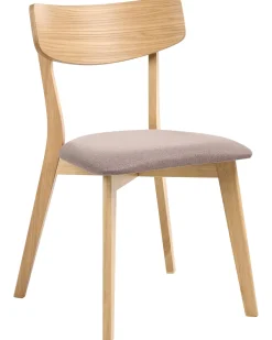 Set di 2 sedie da pranzo HOPE Legno Marrone chiaro/Marrone
