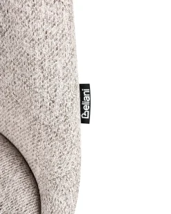 Set di 2 sedie da pranzo HEDLEY Tessuto Beige