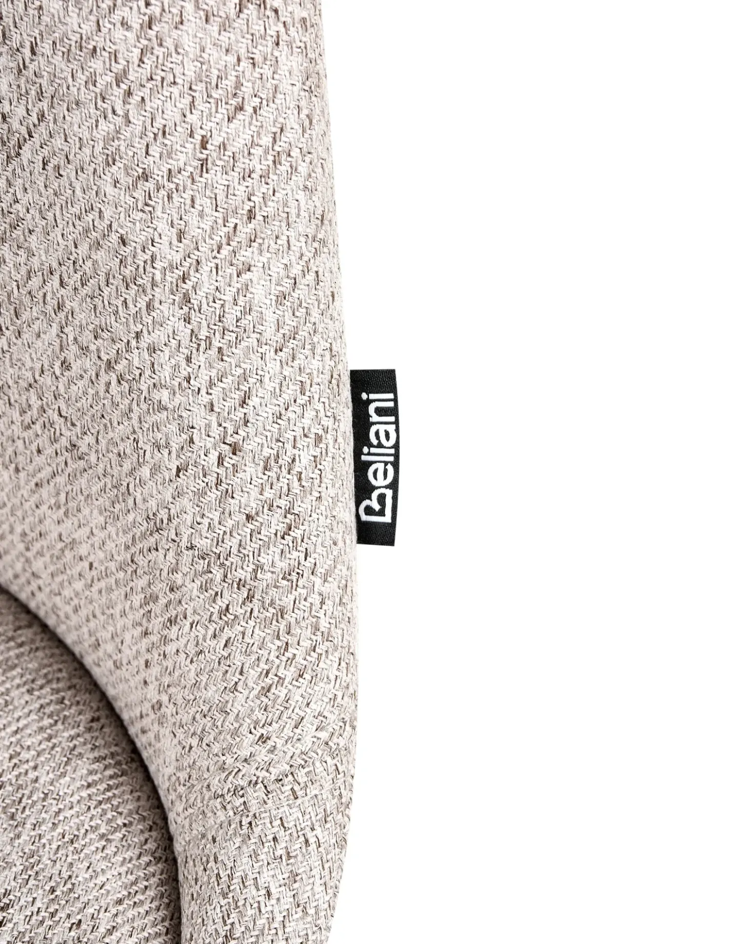 Set di 2 sedie da pranzo HEDLEY Tessuto Beige