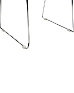 Set di 4 sedie da pranzo HARTLEY Grigio scuro