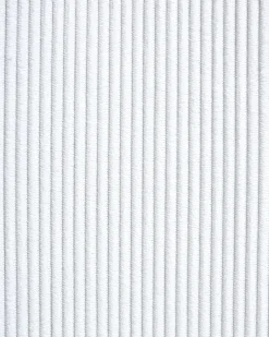 Set di 2 sedie da pranzo HILDEN Velluto a coste Bianco