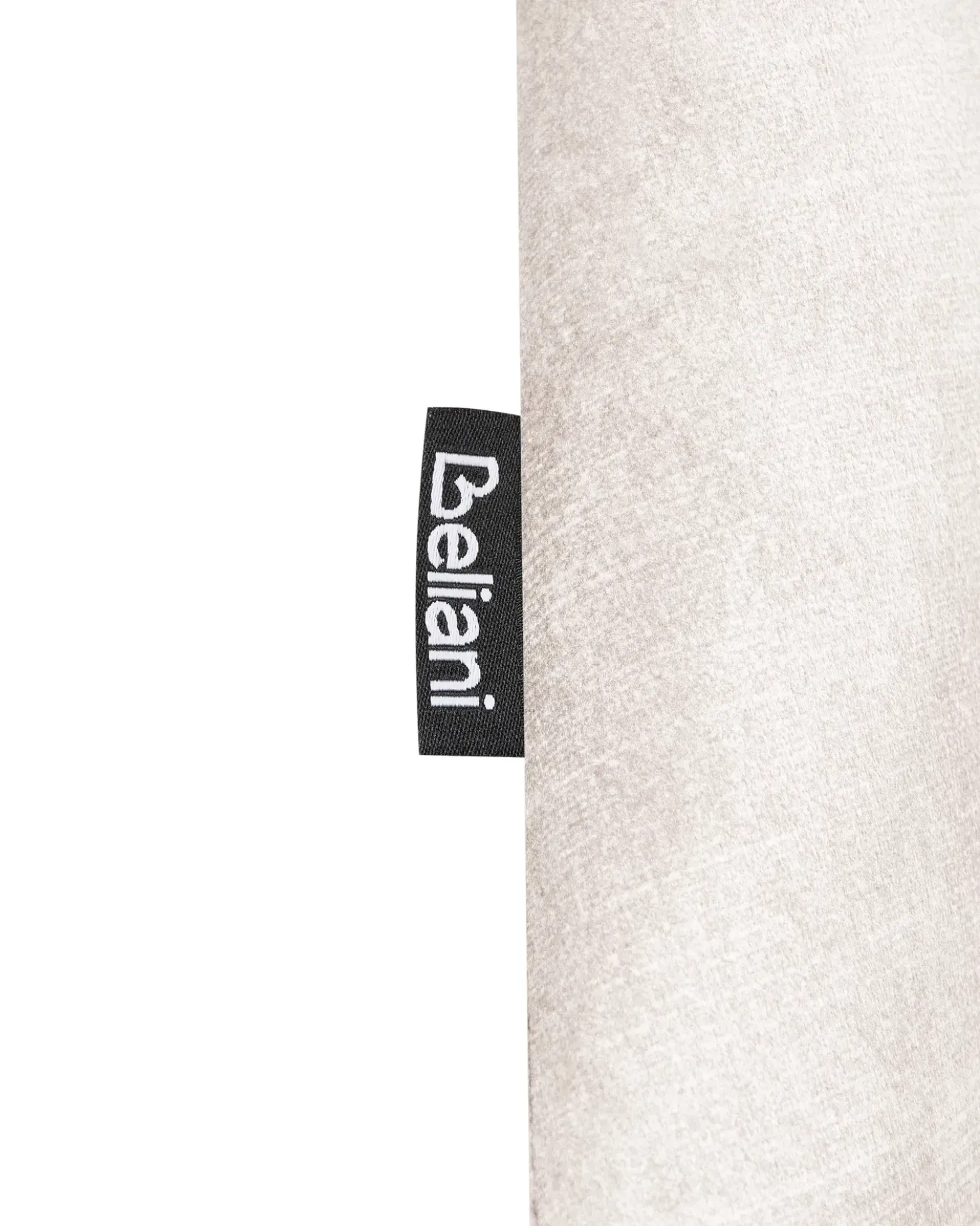 Set di 2 sedie da pranzo HALLETT Velluto Beige chiaro