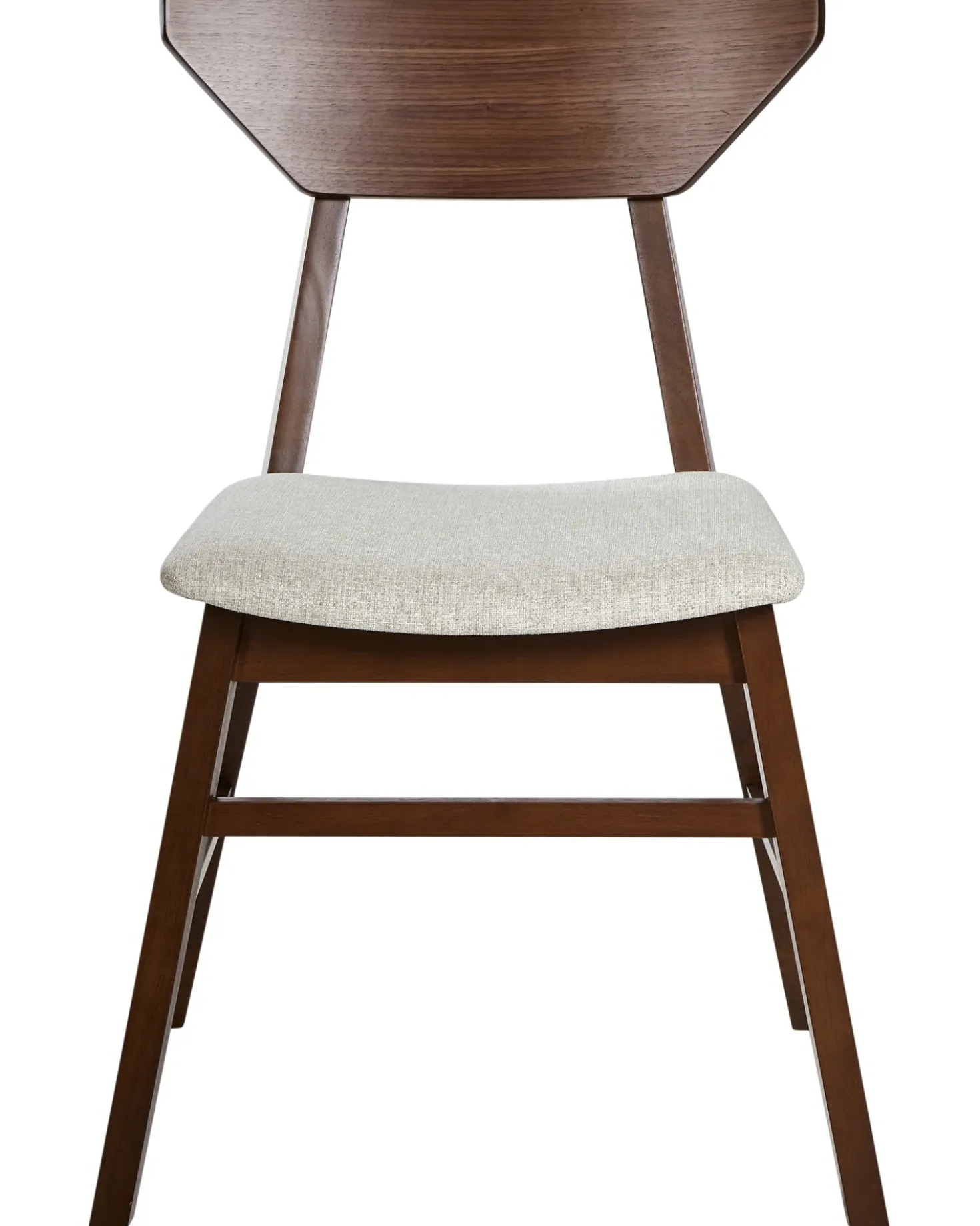 Set di 2 sedie da pranzo HOPKINS Legno Marrone scuro