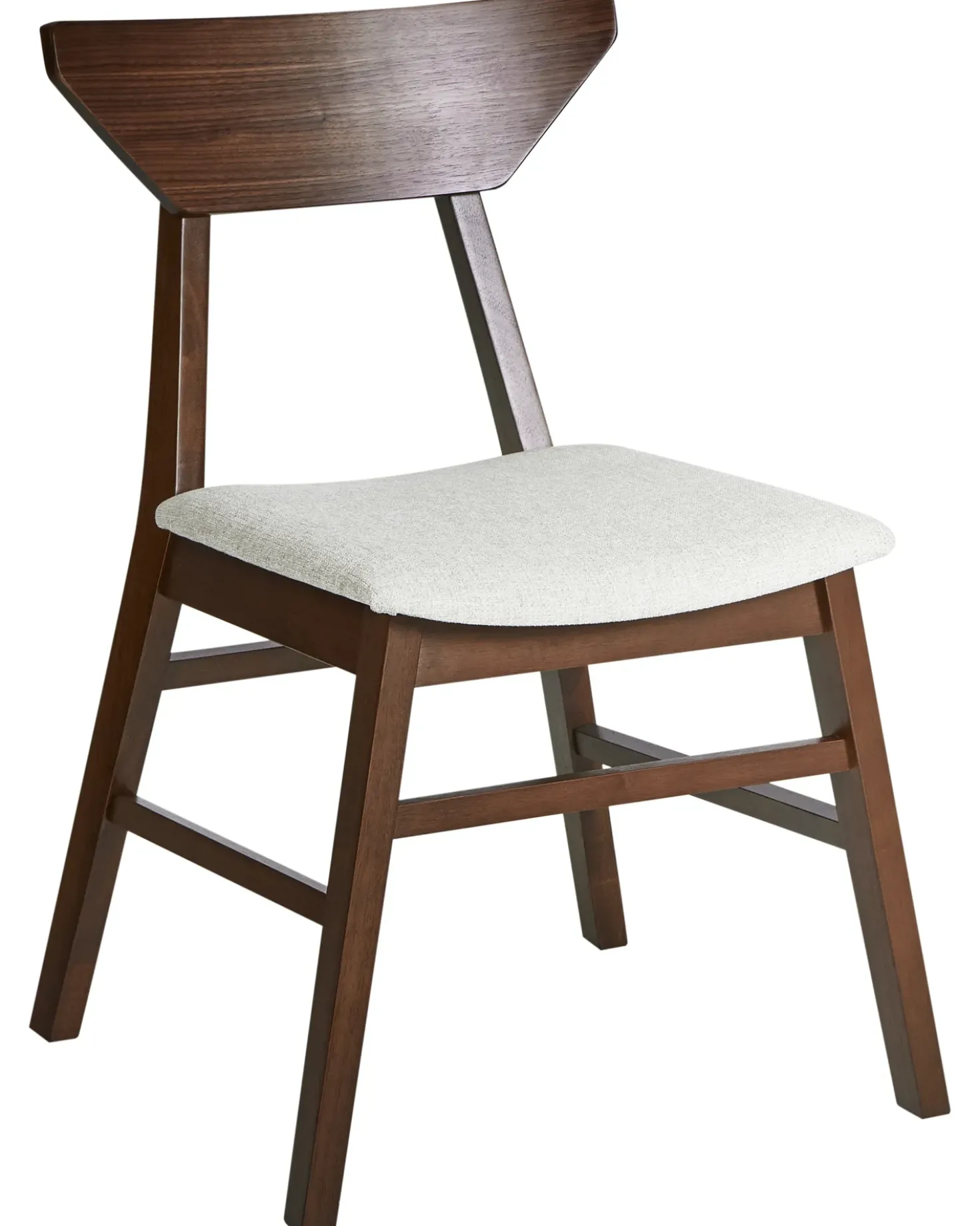 Set di 2 sedie da pranzo HOPKINS Legno Marrone scuro