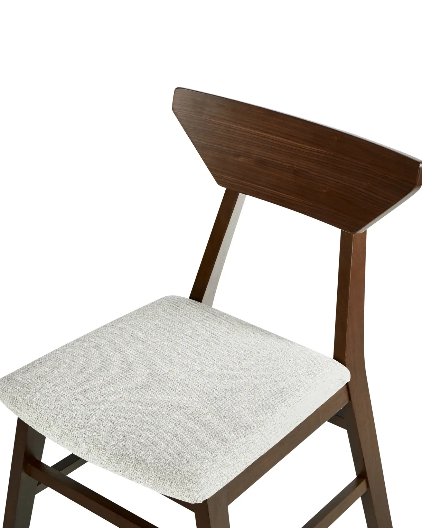 Set di 2 sedie da pranzo HOPKINS Legno Marrone scuro