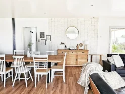 Set di 2 sedie da pranzo HOUSTON Legno Bianco