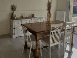 Set di 2 sedie da pranzo HOUSTON Legno Bianco
