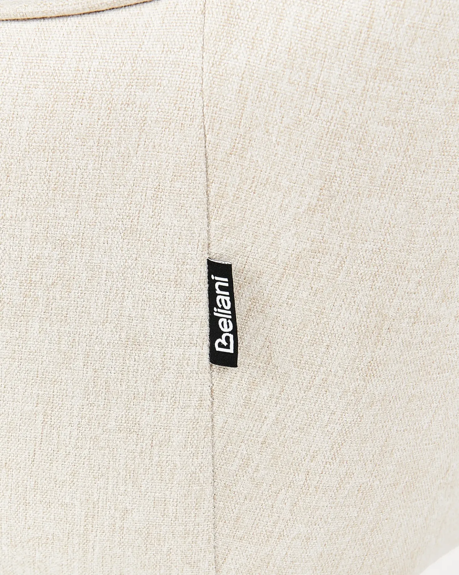 Set di 2 sedie da pranzo JODAR Tessuto Beige chiaro