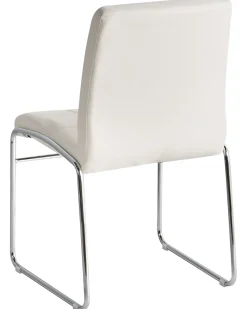 Set di 2 sedie da pranzo KIRON Pelle sintetica Bianco