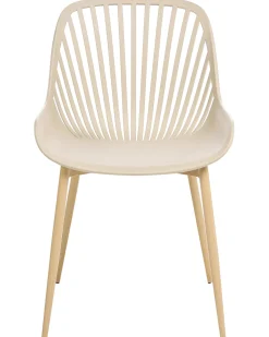Set di 4 sedie da pranzo KLEVE Beige