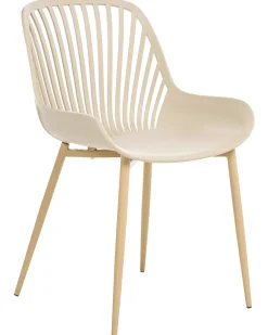 Set di 4 sedie da pranzo KLEVE Beige