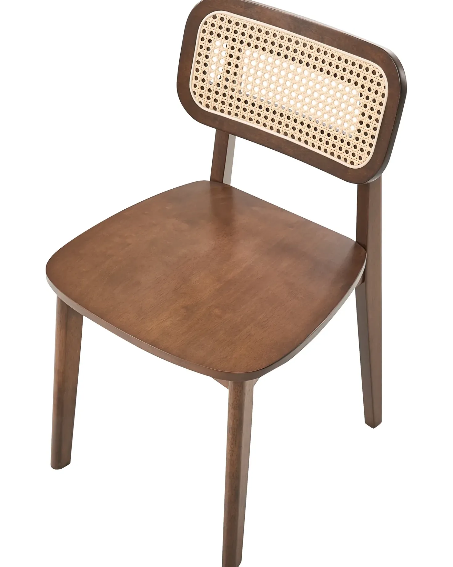 Set di 2 sedie da pranzo KENO Legno Marrone chiaro/Marrone