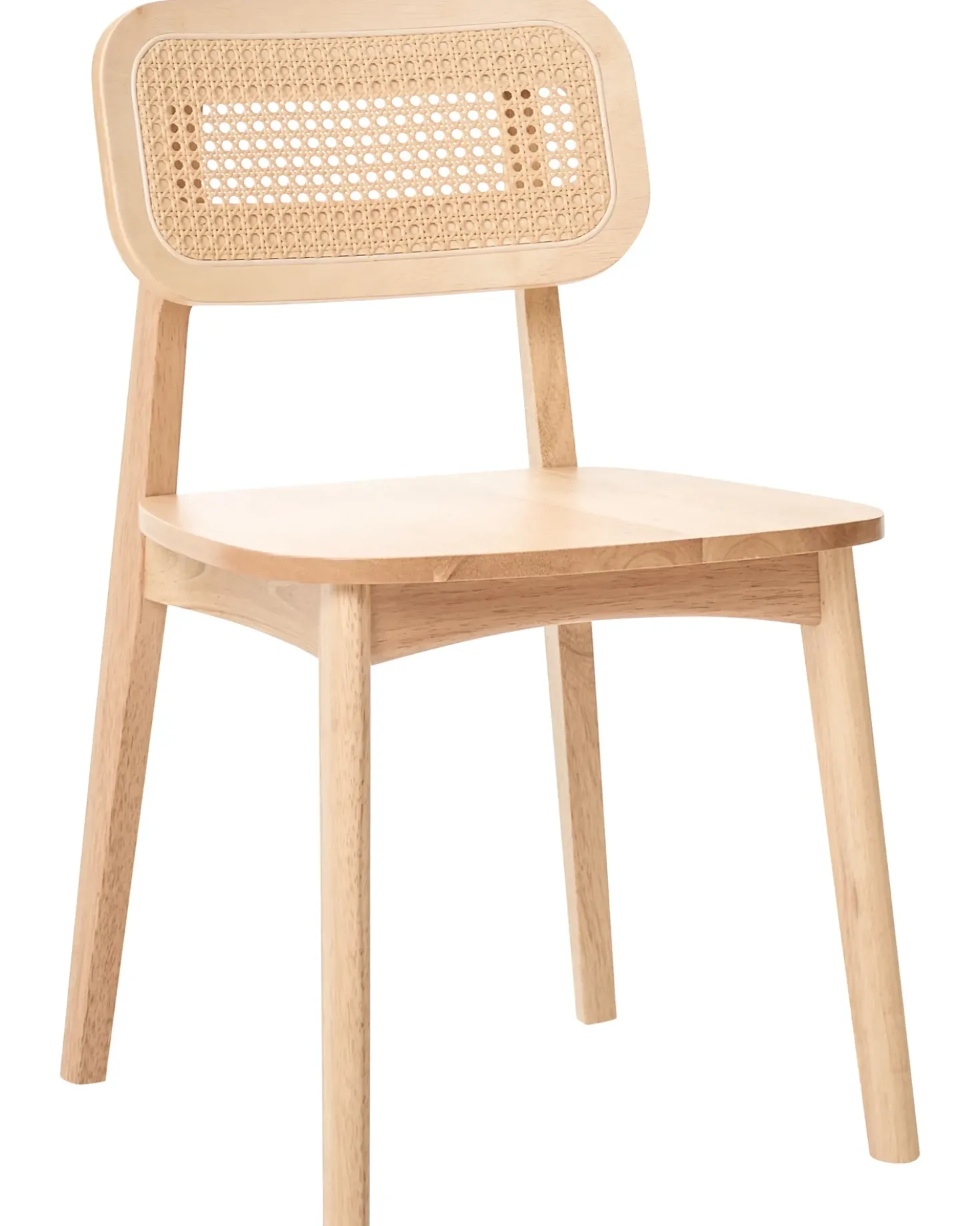 Set di 2 sedie da pranzo KENO Legno Marrone chiaro
