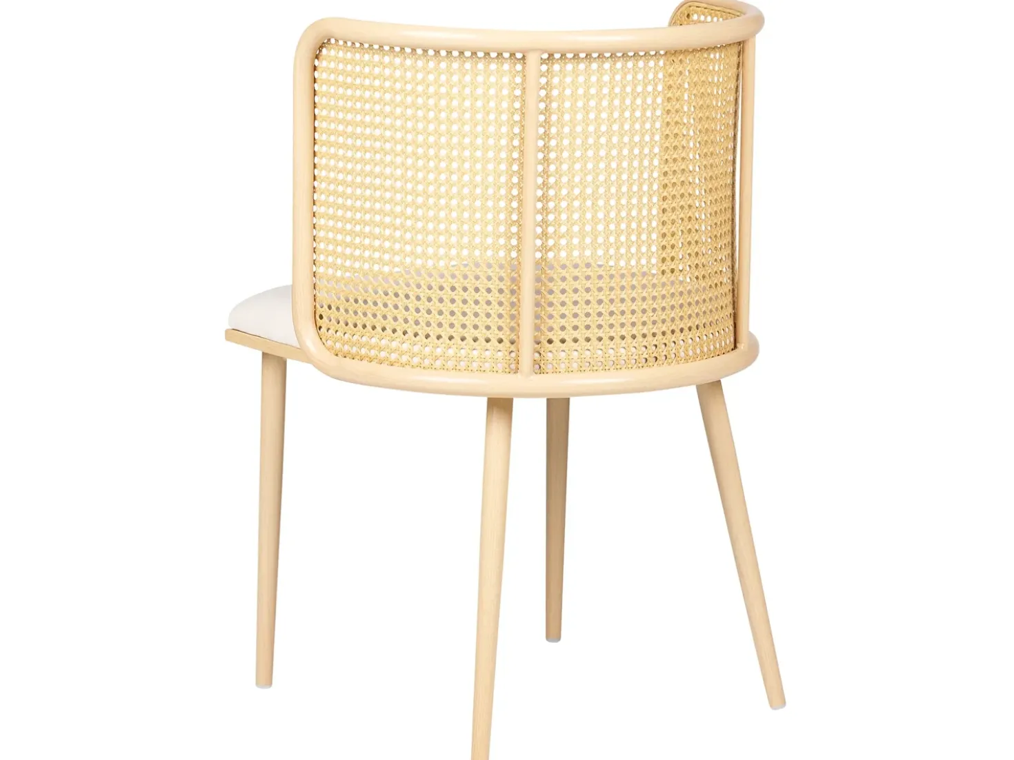 Set di 2 sedie da pranzo KOBUK Metallo Marrone chiaro