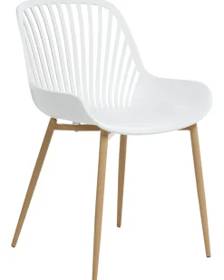 Set di 4 sedie da pranzo KLEVE Bianco