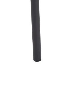 Set di 2 sedie da pranzo KIANA Tessuto Blu scuro