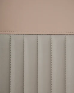 Set di 2 sedie da pranzo LIKELY Pelle sintetica Beige sabbia
