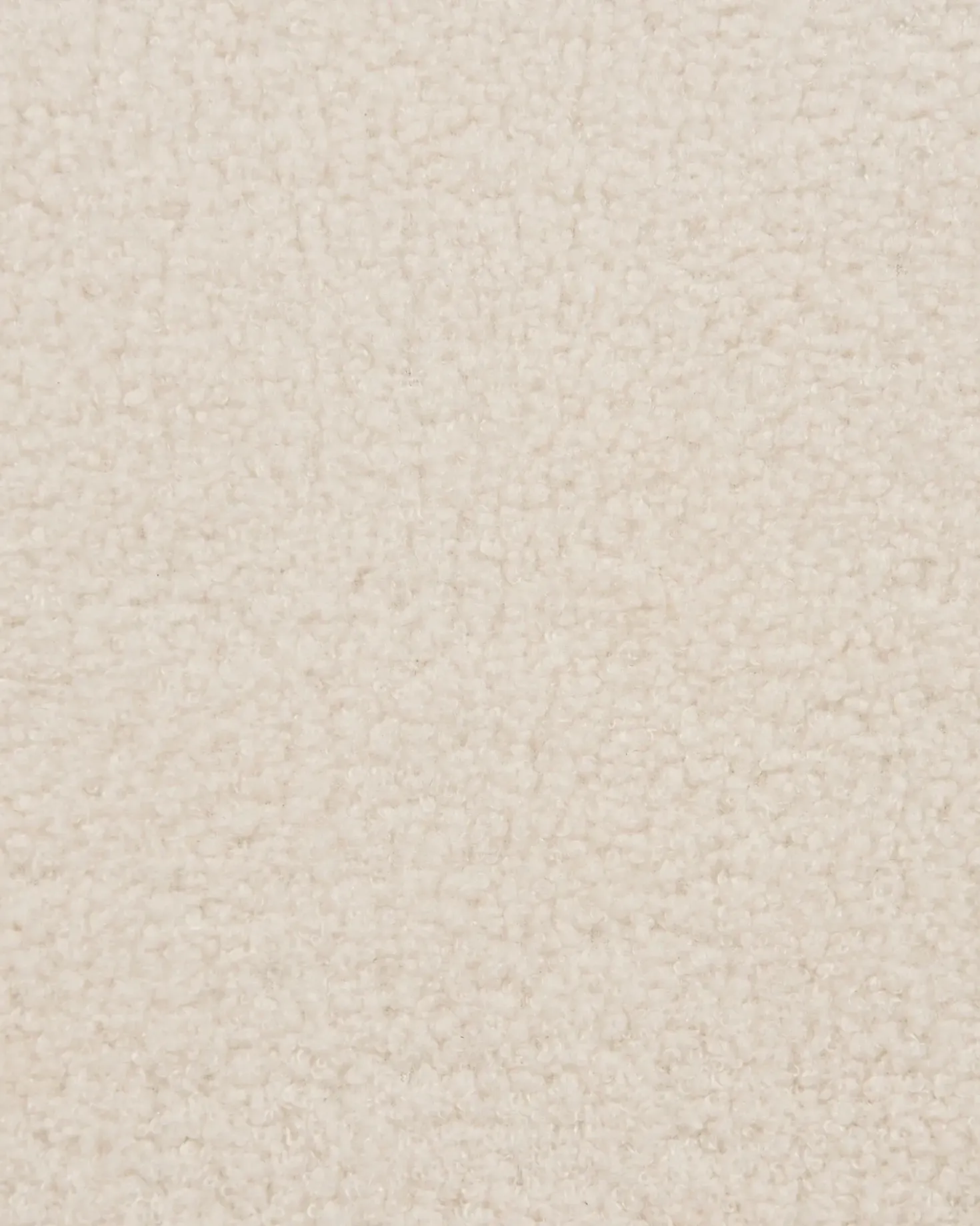 Set di 2 sedie da pranzo LUANA Bouclé Bianco