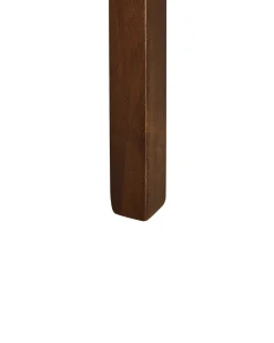 Set di 2 sedie da pranzo LELAND Legno Marrone scuro/Verde