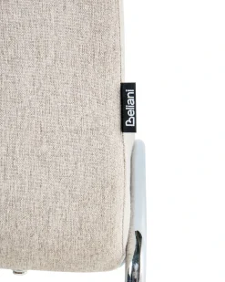 Set di 2 sedie da pranzo LECCO Tessuto Beige