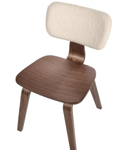 Set di 2 sedie da pranzo LUCINDA Legno Marrone scuro