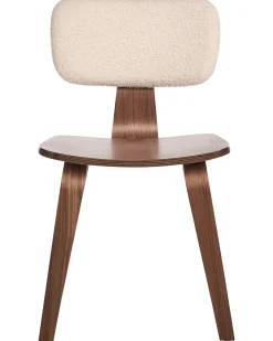 Set di 2 sedie da pranzo LUCINDA Legno Marrone scuro