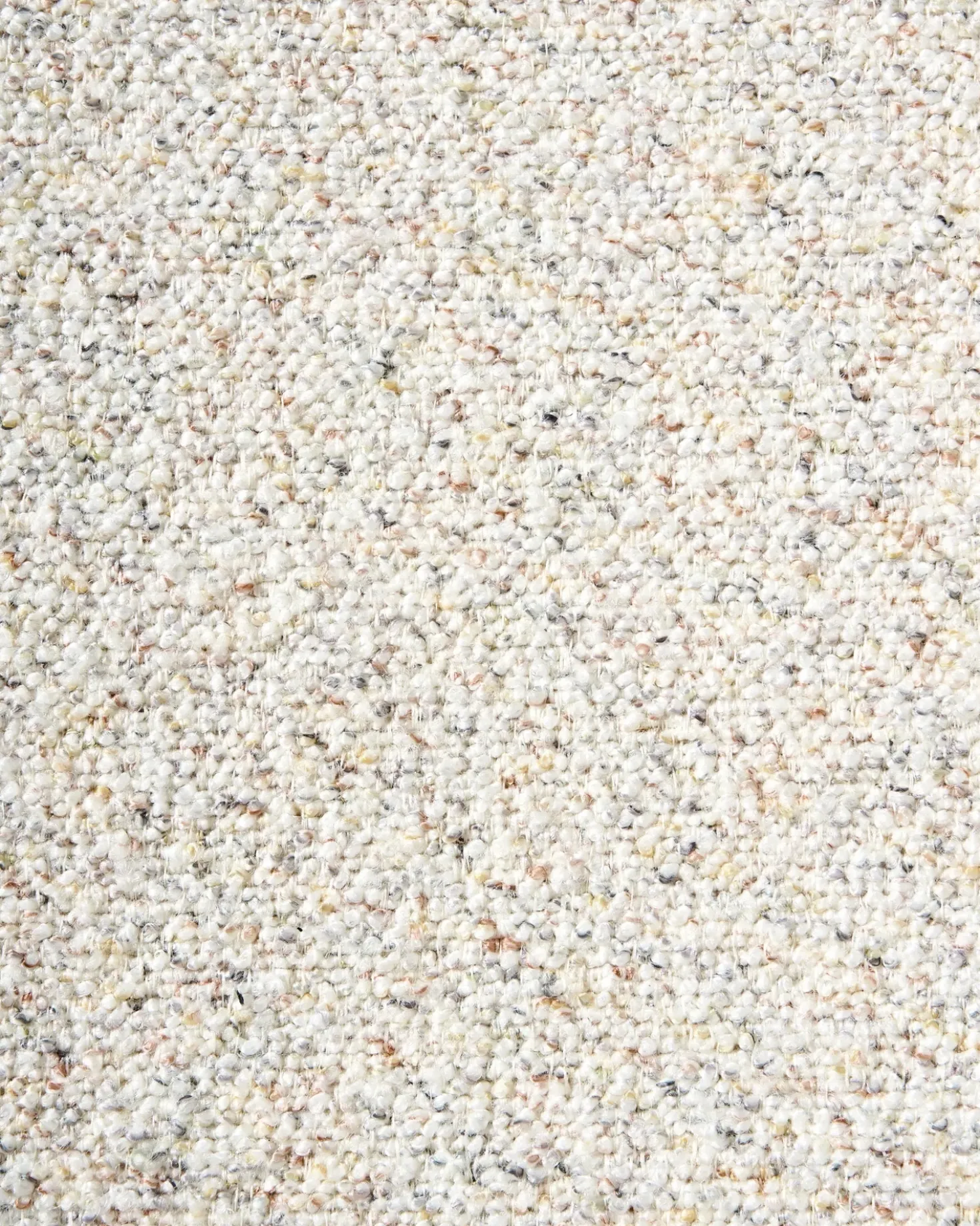 Set di 2 sedie da pranzo LITHIA Bouclé Beige chiaro