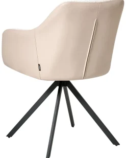 Set di 2 sedie da pranzo LITHIA Bouclé Beige chiaro