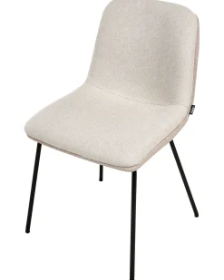 Set di 2 sedie da pranzo LORIDA Tessuto Beige