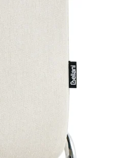 Set di 2 sedie da pranzo LECCO Tessuto Beige chiaro