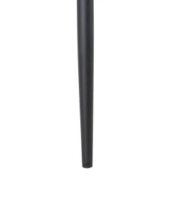 Set di 2 sedie da pranzo LISLE Tessuto Marrone dorato