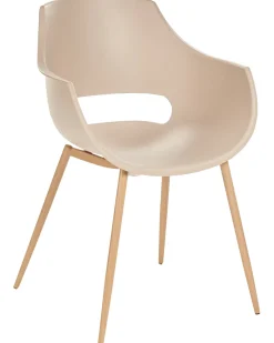 Set di 4 sedie da pranzo MILLERS Beige