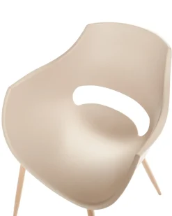 Set di 4 sedie da pranzo MILLERS Beige