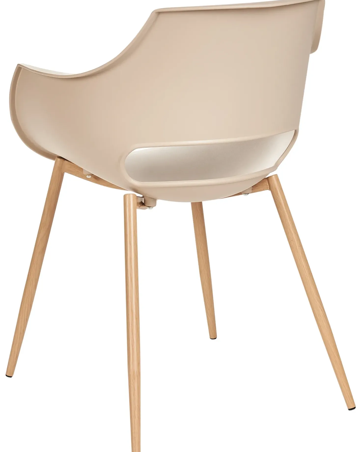 Set di 4 sedie da pranzo MILLERS Beige