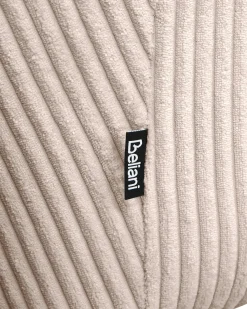 Set di 2 sedie da pranzo MORI Velluto a coste Beige