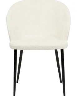 Set di 2 sedie da pranzo MASON Bouclé Bianco sporco