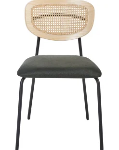 Set di 2 sedie da pranzo MAYETTA Metallo Verde scuro