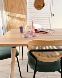 Set di 2 sedie da pranzo MAYETTA Metallo Verde scuro