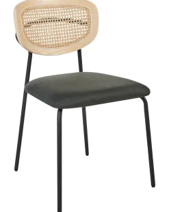 Set di 2 sedie da pranzo MAYETTA Metallo Verde scuro