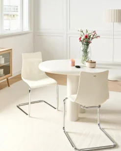 Set di 2 sedie da pranzo MARSHALL Bianco sporco