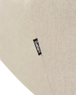 Set di 2 sedie da pranzo MIRA Tessuto Beige