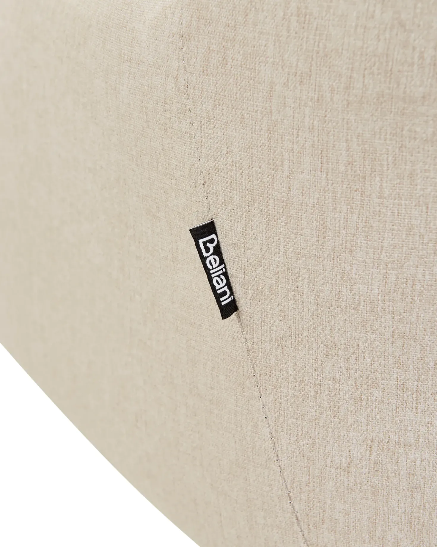 Set di 2 sedie da pranzo MIRA Tessuto Beige