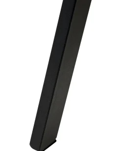 Set di 2 sedie da pranzo MONEE Tessuto Marrone dorato