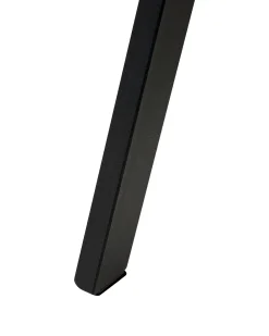 Set di 2 sedie da pranzo MONEE Tessuto Grigio scuro