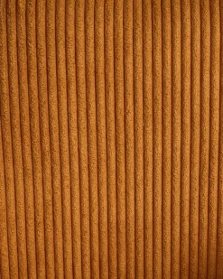 Set di 2 sedie da pranzo MORI Velluto a coste Arancione