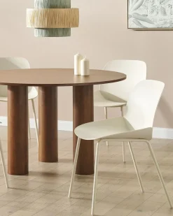 Set di 2 sedie da pranzo MILACA Beige